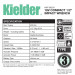 Kielder kwt - 002pcs -04 430Nm 18V 1/2专业施工现场无刷冲击扳手2x 4.0Ah电池和充电器