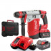 密尔沃基M18CHPX-502 SDS PLUS HAMMER DILL X2 5.0AH电池和Case快速充电器