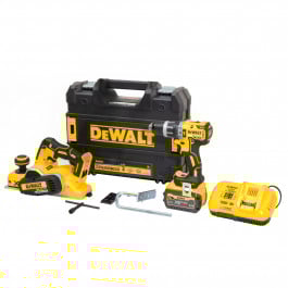 DEWALT DCD796T1T -K1 18V COMBI DIRLE和PLANER KIT -6AH电池，充电器和盒子