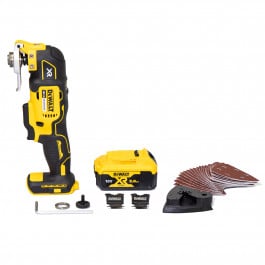 DeWalt DCS355N-K0 18V XR无刷振荡多工具包与5Ah电池