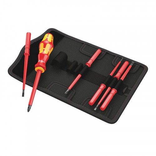 WERA 05003472001 60i/65i/7 Kompakt VDE螺丝刀SL/PZ Set 7件