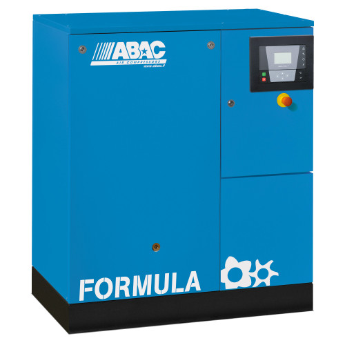 Abac Formula E 5.5 kW固定速度旋转螺丝空气压缩机 - 带干燥器的基本单元