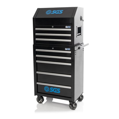 SGS 26 8抽屉专业工具箱和滚筒柜带电源插座