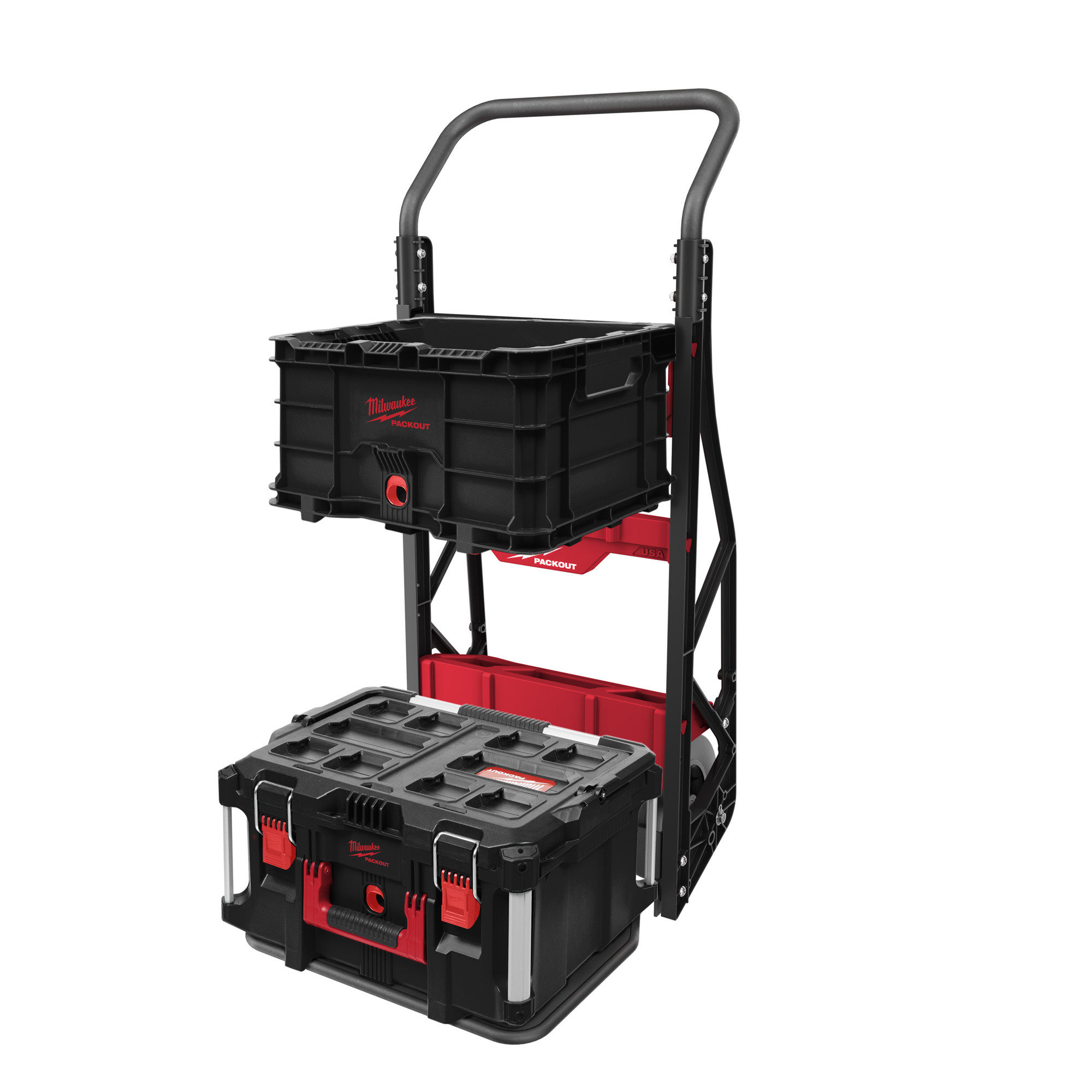 密尔沃基 Packout 2轮推车 欧宝平台登录 密尔沃基 Packout 2轮推车 欧宝平台登录
