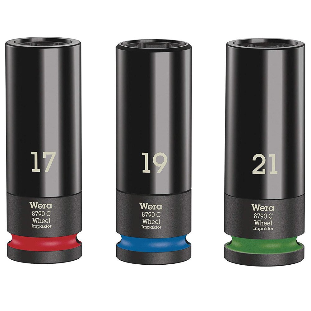 WERA 5004595001车轮Impaktor C集1个插座套件1/2驱动器