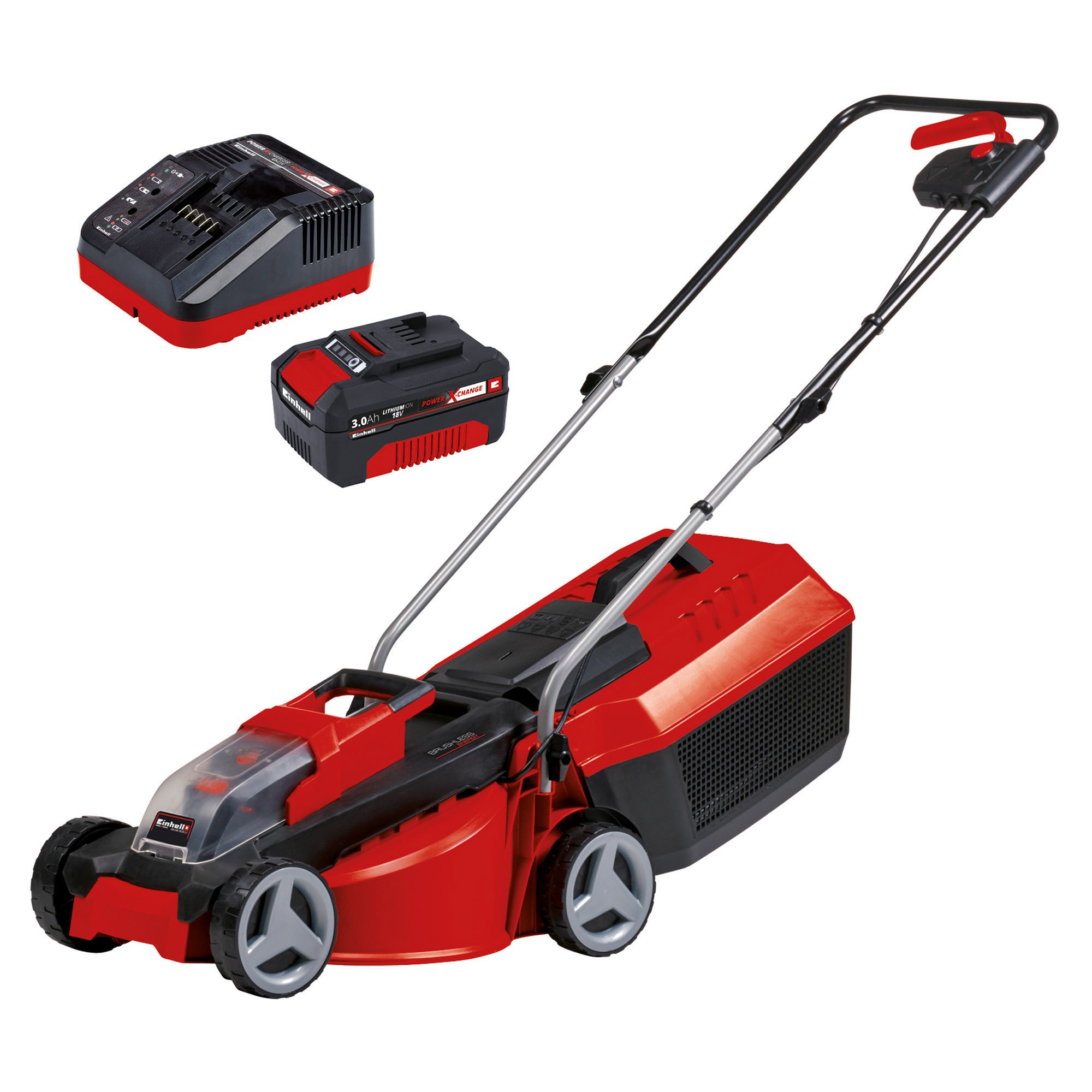 EINHELL GE-CM 18/30 LI KIT无线18V割草机套件（1 x 3AH）30厘米