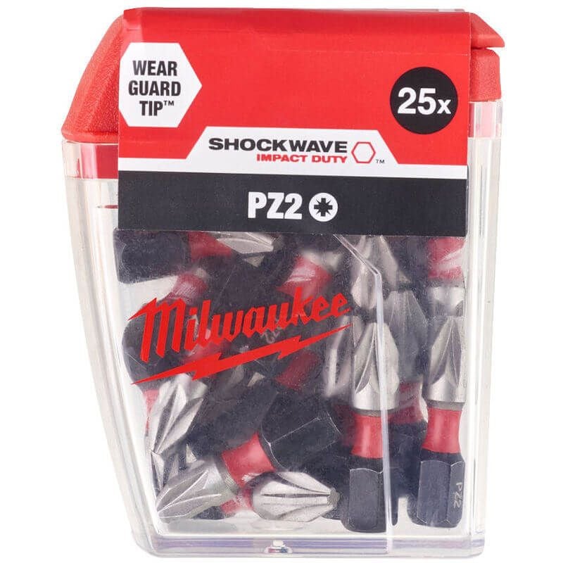 密尔沃基Screwdriving设置——冲击波影响责任PZ2 x 25毫米群25
