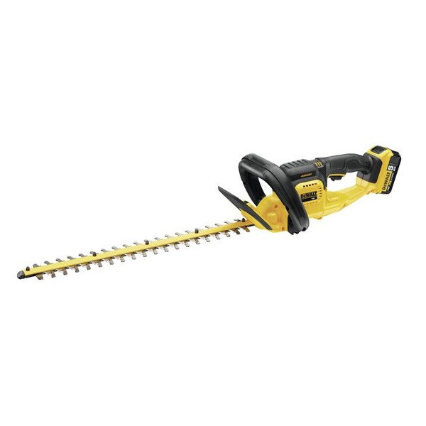 DEWALT DCM563P1 18V 5AH li-ion XR无绳树篱修剪器