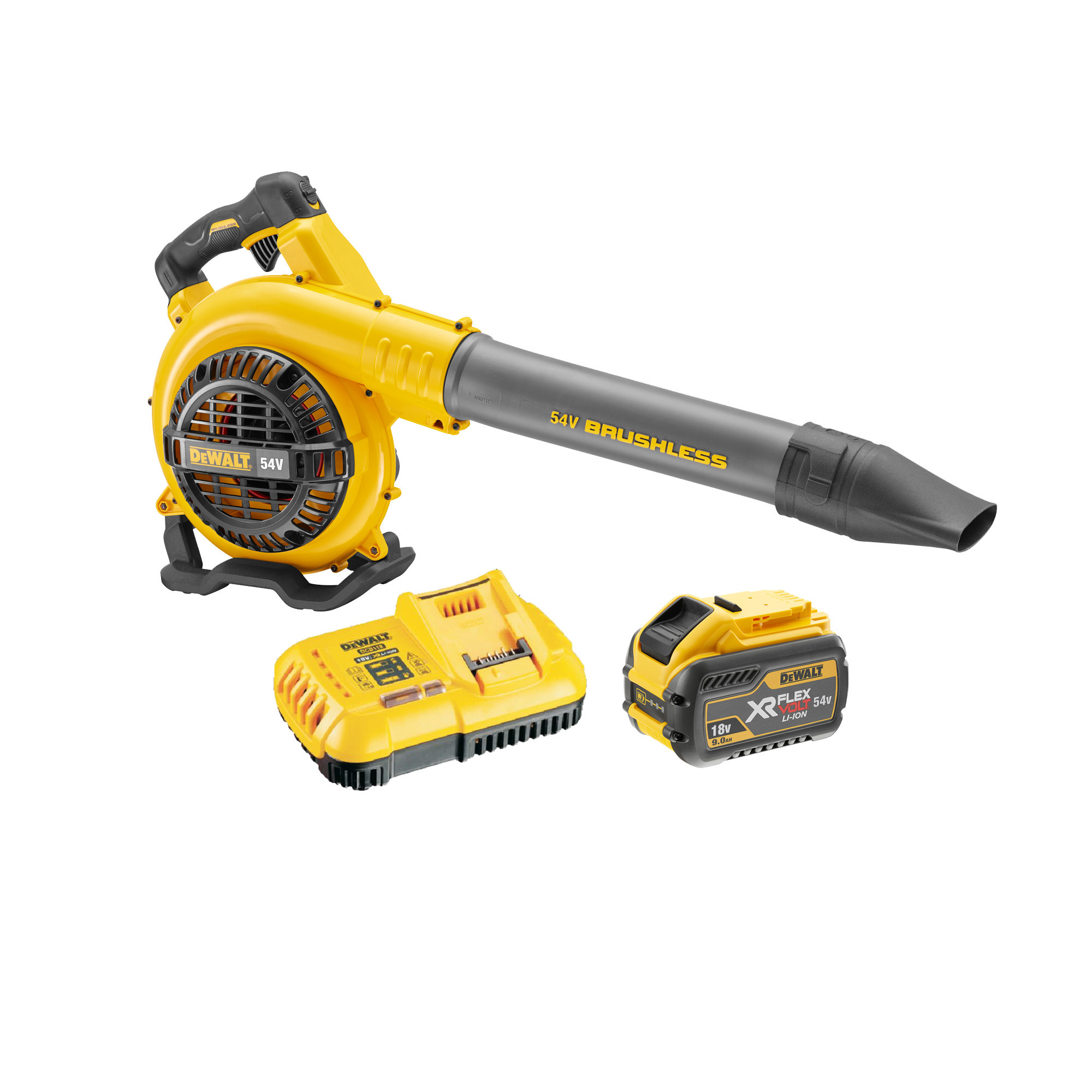 DEWALT DCM572X1 -GB 54V XR FLEXVOLT鼓风机套件-9AH电池，充电器