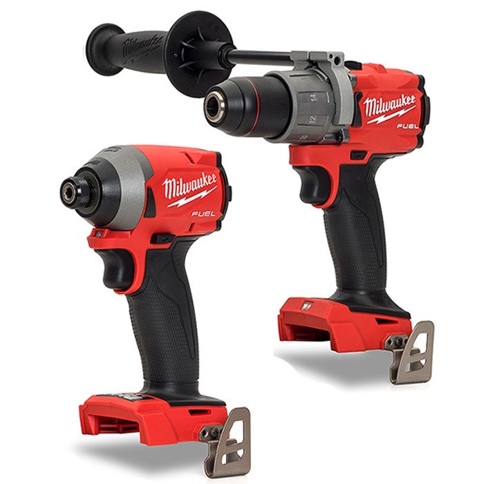 密尔沃基第三代燃料M18FPD2-0打击乐钻和M18FID2-0冲击驱动器（仅身体）