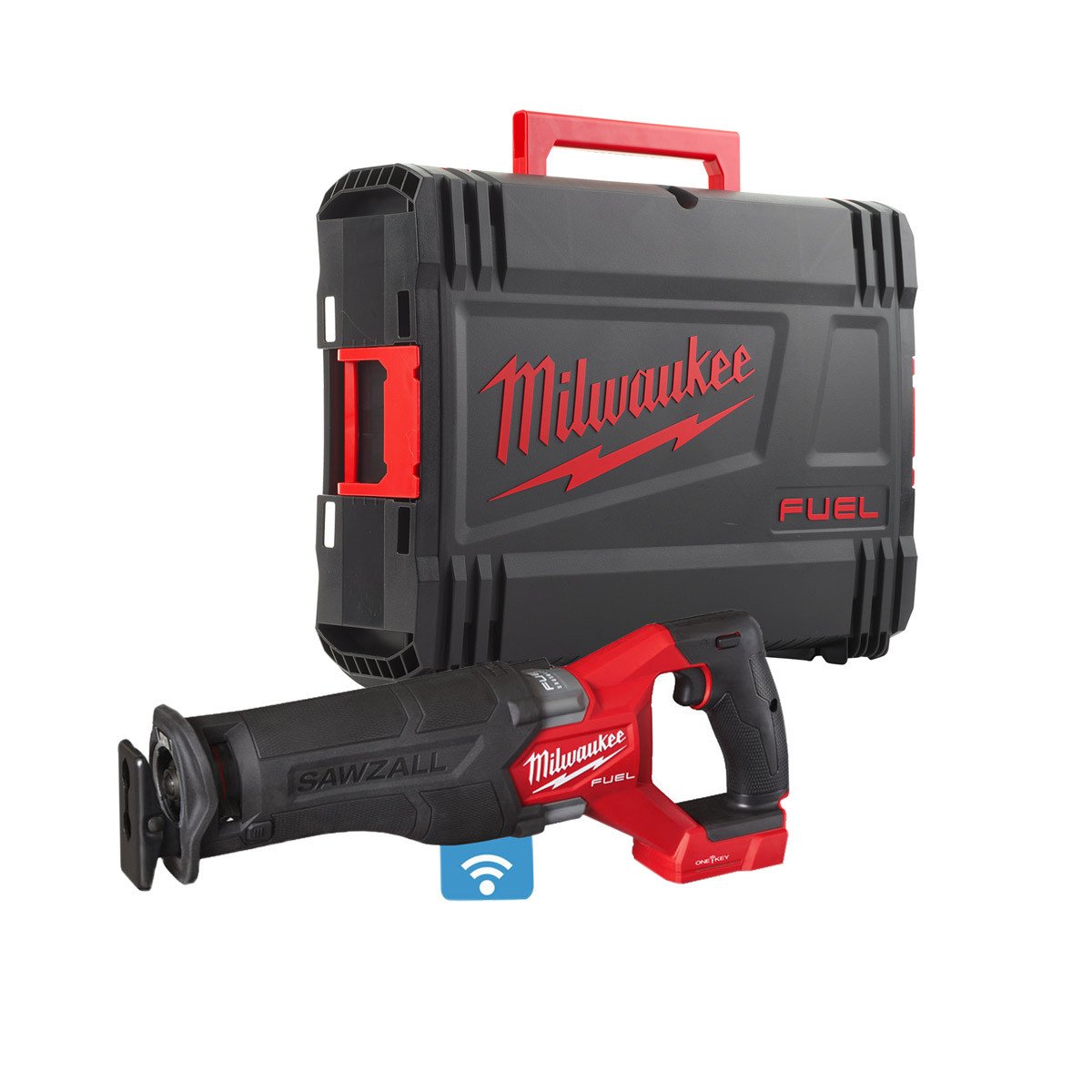 密尔沃基M18ONEFSZ-0X M18燃料™一键™18V Sawzall往复式锯(仅机身)带外壳