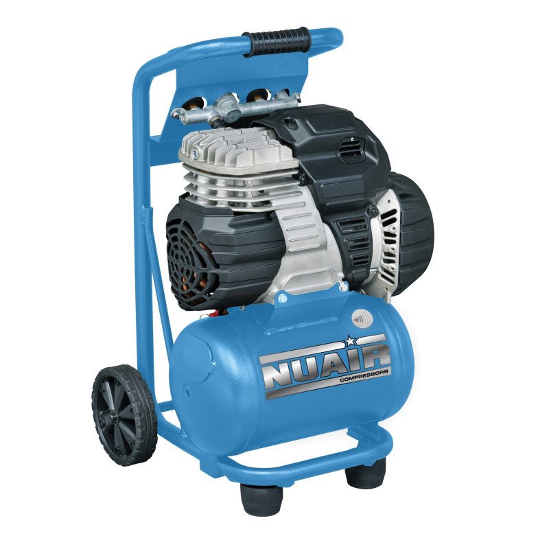 Nuair S-B4PP304FPS573 10升先驱无油的空气压缩机-7.1 CFM 1.5 hp