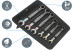 WERA 50200222001 WERA JOKER组合双开放式扳手套件6pc