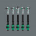 Wera 5004016001 8100 SA 6 Zyklop速度1/4多功能棘轮和插座套装公制28个