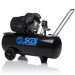 SGS 100升直接驱动空气压缩机和71个空气工具包- 14.6CFM 3.0马力100L