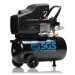 SGS 24升直接驱动空气压缩机和短钉枪套件- 9.6CFM 2.5HP 24L