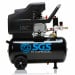 SGS 24升直接驱动空气压缩机和入门套件-9.6CFM 2.5HP 24L