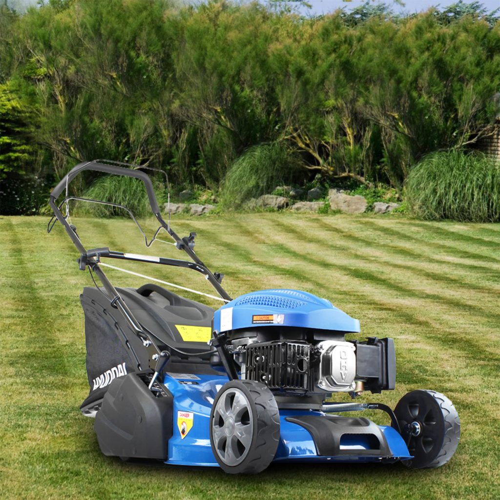 现代HYM460SPR自我推动135 cc汽油辊割草机割草机